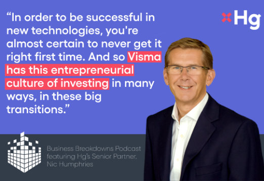 Nic Humphries discusses Visma on Business Breakdowns